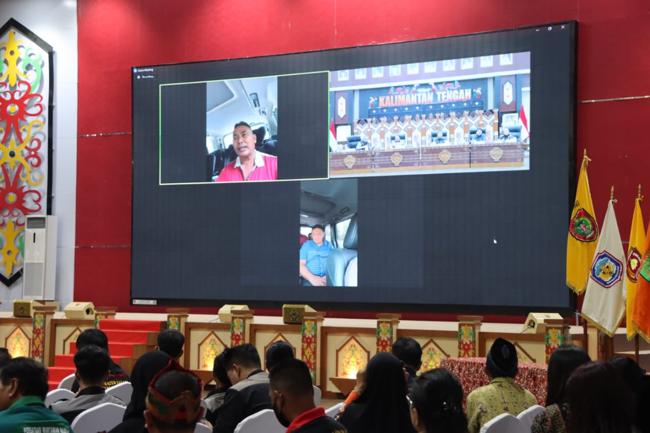 Arahan Gubernur Sugianto Sabran Pada Hasupa Hasambewa Bersama Ormas-Ormas di Kalteng