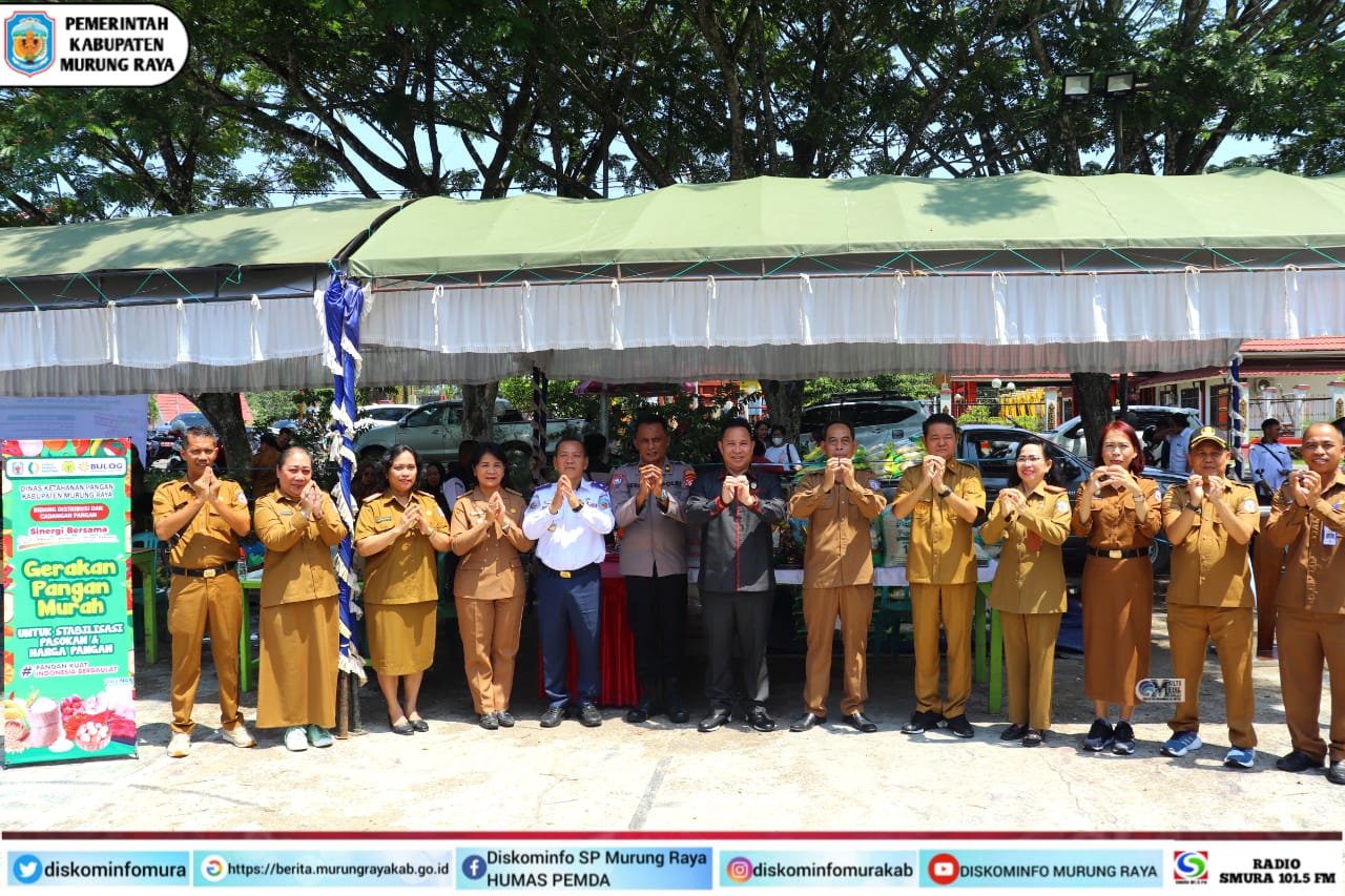 Jaga Stabilisasi Harga Bahan Pokok, Pemkab Mura Gelar Gerakan Pangan Murah