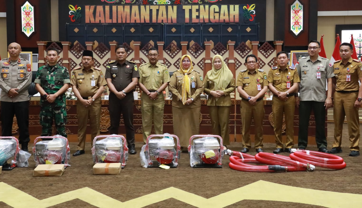 Pimpin Rakor Evaluasi Penanganan Darurat Karhutla di Kalteng; Sekda Nuryakin Tegaskan Penanggulangan Karhutla Harus Terus Dilakukan