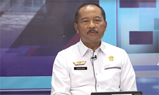 Inspektur Daerah Prov. Kalteng Sampaikan Peran Inspektorat Wujudkan Tata Kelola Pemerintahan yang Baik pada Program TVRI Dialog Kalteng Bicara