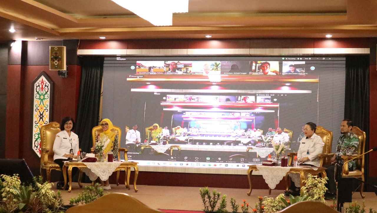 Tim Percepatan Penurunan Stunting Provinsi Kalteng Hadiri Rapat Koordinasi dan Persiapan SSGI 2024