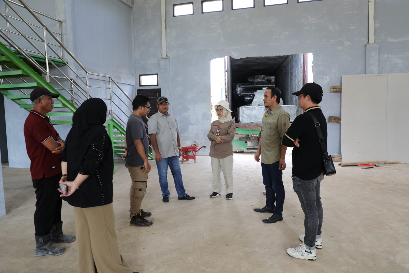 Kadis TPHP Prov. Kalteng Kunjungi Pabrik Pakan Ternak di Kotawaringin Timur