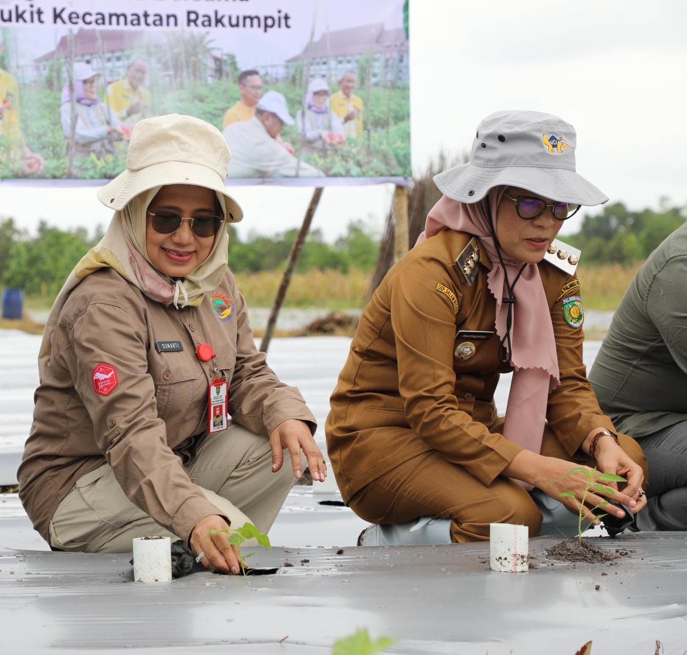 Kadis TPHP Prov. Kalteng Hadiri Kegiatan Gerakan Menanam Cabai