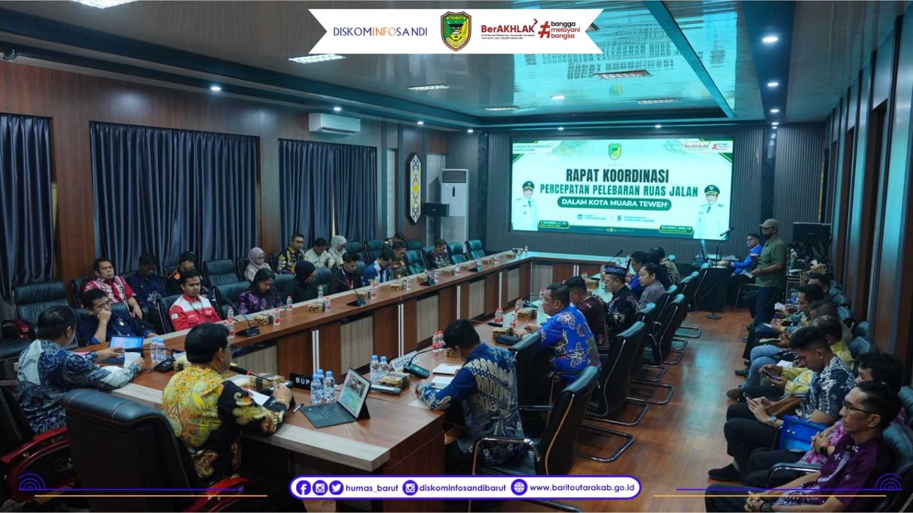 Bupati H. Shalahuddin Tekankan Percepatan Pelebaran Jalan Kota Muara Teweh Harus Tuntas dan Humanis