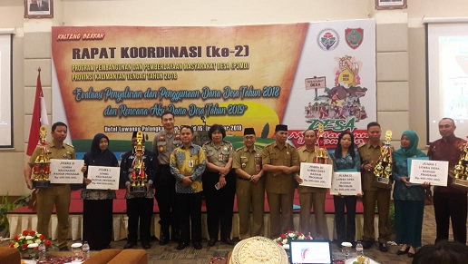 Selat Dalam Raih Juara 2 Lomba Kelurahan Tingkat Provinsi Kalimantan Tengah 2018