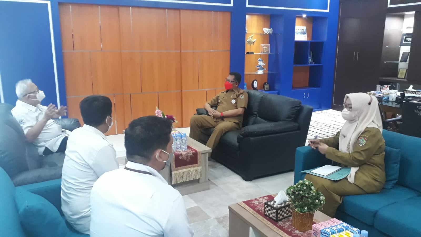Dinas Kelautan dan Perikanan Prov. Kalteng Terima Kunjungan Kepala BPSPL Pontianak