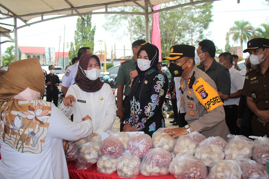 Gerak Cepat Pemkab Barito Selatan Kembali Gelar Bazaar Pangan Murah 