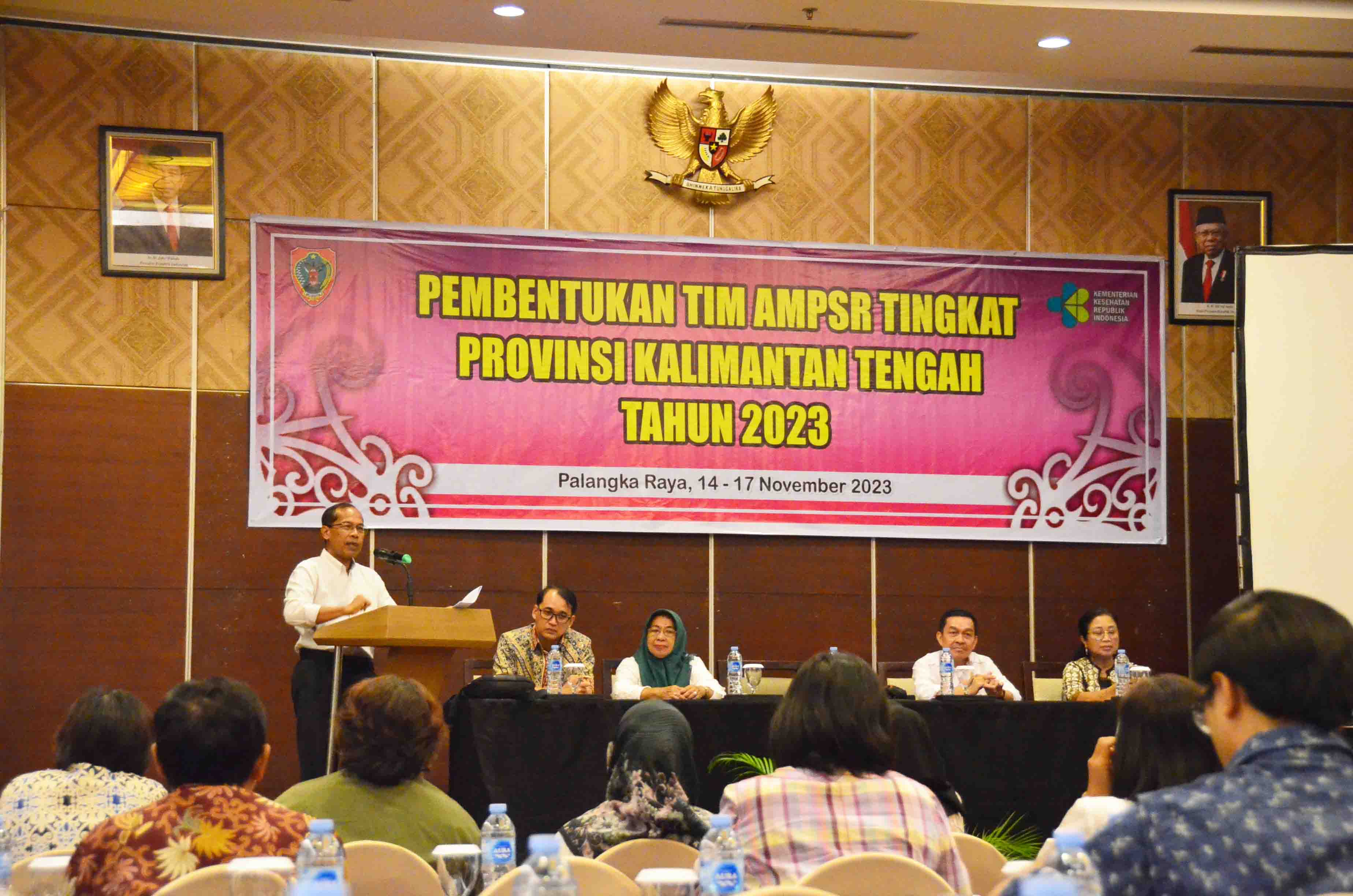 Dinkes Prov. Kalteng Gelar Pertemuan Pembentukan Tim AMP-SR