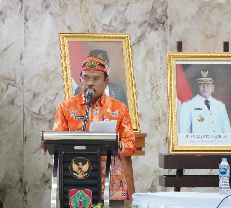 Sekda Nuryakin Buka Rakordalev Pelaksanaan Rencana Pembangunan Daerah Provinsi Kalteng Tahun 2023
