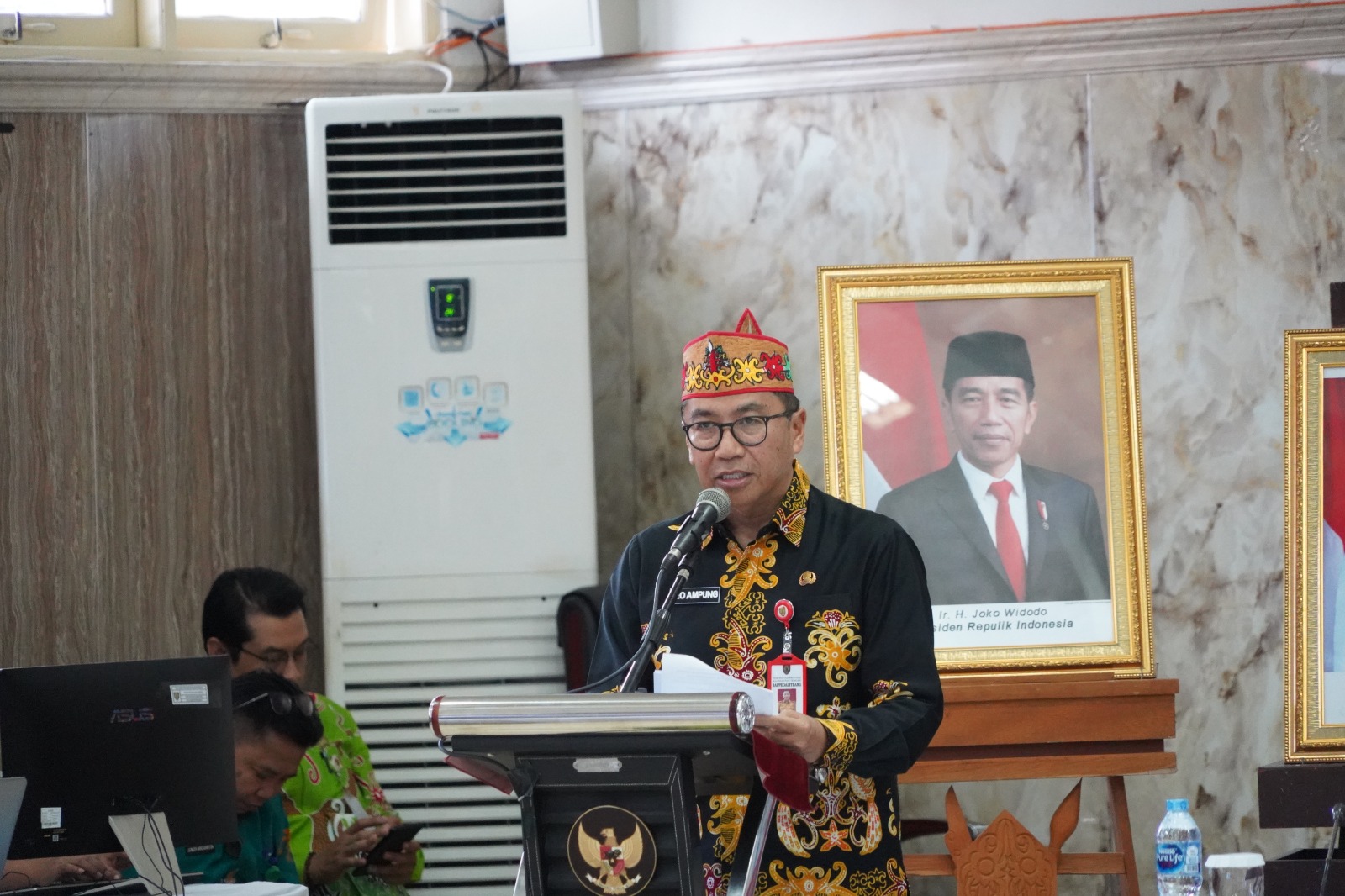 Sekda Nuryakin Buka Rakordalev Pelaksanaan Rencana Pembangunan Daerah Provinsi Kalteng Tahun 2023