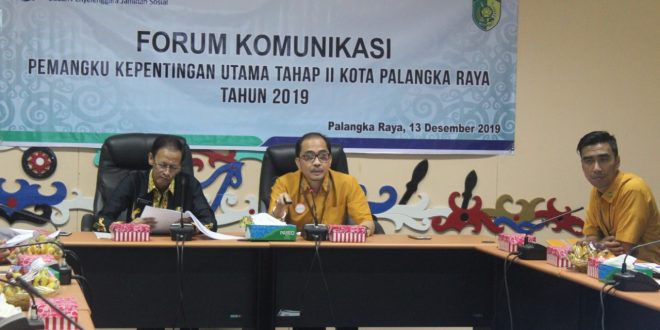 Dinsos Akan Lakukan Verifikasi Bagi Segmen PBI JKN KISS Kota Palangka Raya