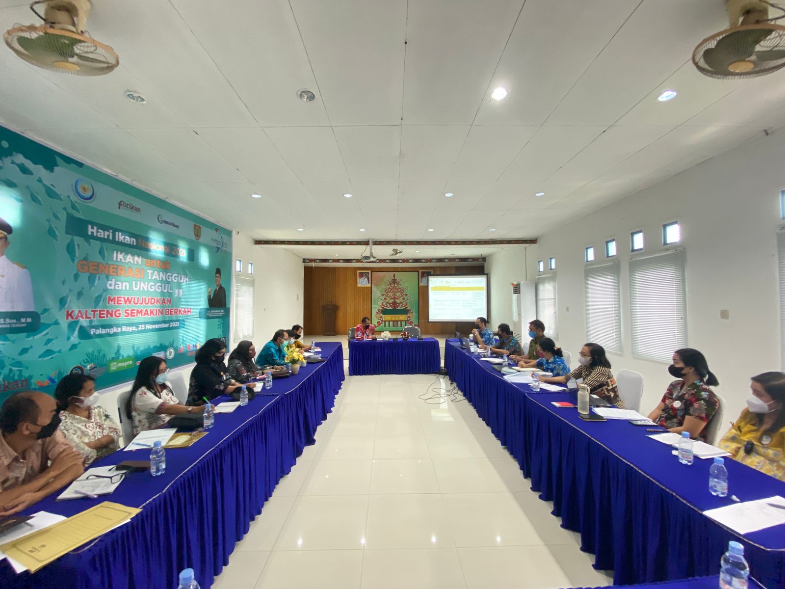 Pegawai Rupbasan Kelas I Palangka Raya Lakukan Senam Sebagai Upaya Menjaga Kebugaran Jasmani
