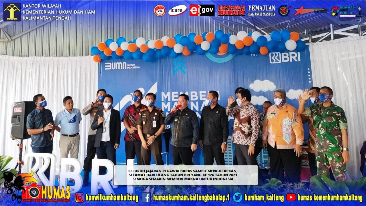 Kabapas bersama Forkopimda Kotim Hadiri Coffee Morning di BRI Cabang Sampit