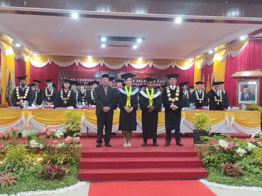 Hadiri Wisuda Pascasraja dan Sarjana UPR, Ini Pesan Penting Ketua ILUNI UPR H. Nuryakin;