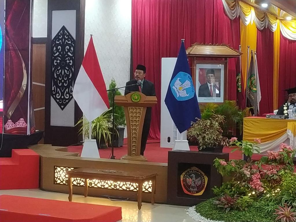 Hadiri Wisuda Pascasraja dan Sarjana UPR, Ini Pesan Penting Ketua ILUNI UPR H. Nuryakin;