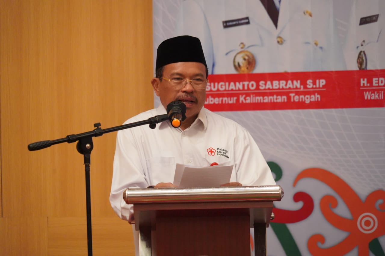 Sekda Nuryakin Buka Mukerprov PMI Kalteng Tahun 2023