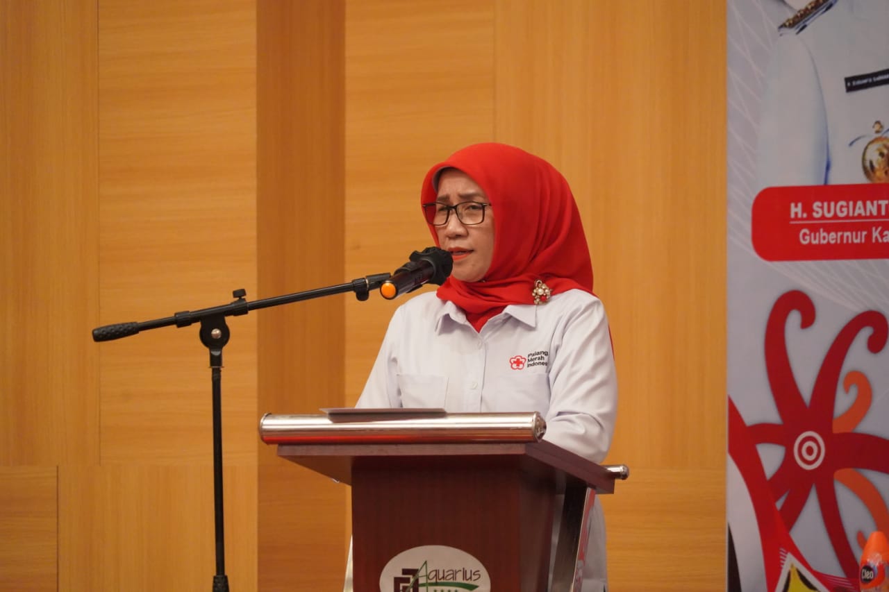 Sekda Nuryakin Buka Mukerprov PMI Kalteng Tahun 2023