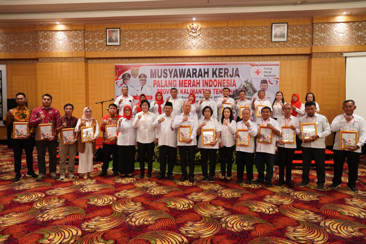 Sekda Nuryakin Buka Mukerprov PMI Kalteng Tahun 2023