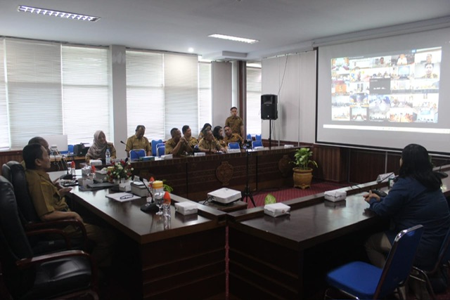 Sahli Gubernur Yuas Elko Hadiri Rakor Pengendalian Inflasi serta Pembahasan Percepatan Penyusunan RTRW dan RDTR bersama Mendagri