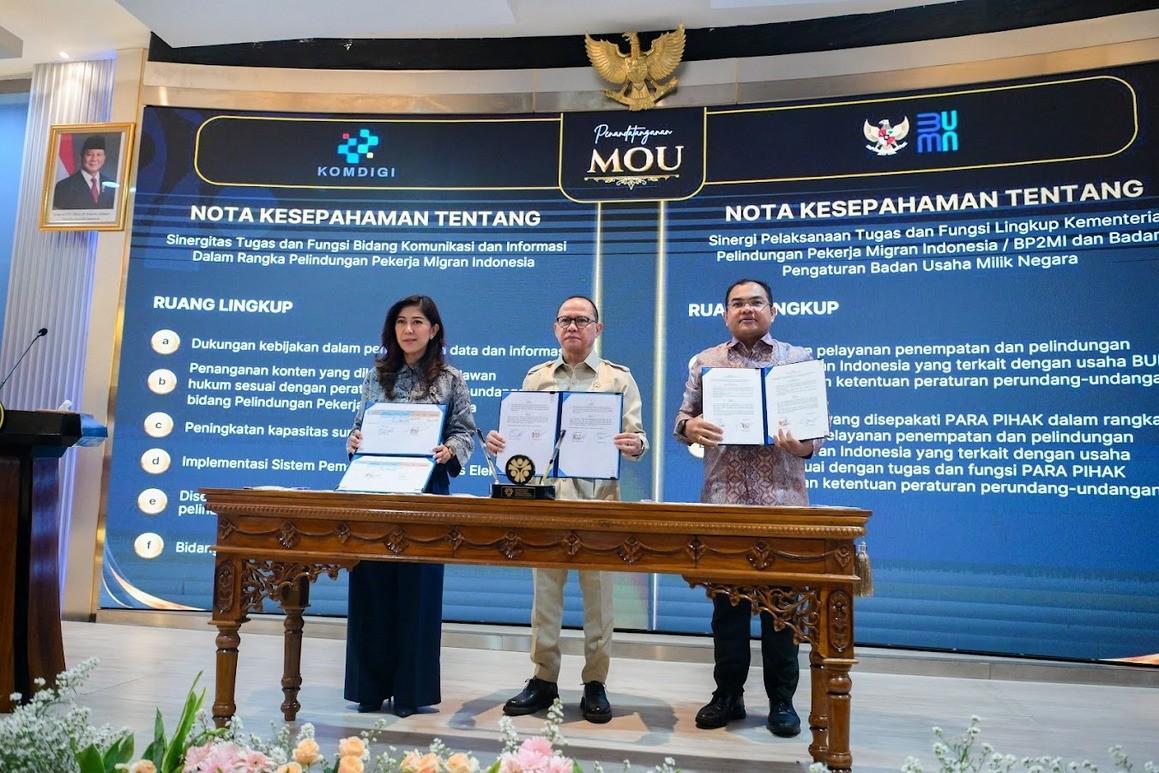 Lindungi PMI Sejak Awal, Kemkomdigi Tindak Ratusan Penipuan Kerja Digital