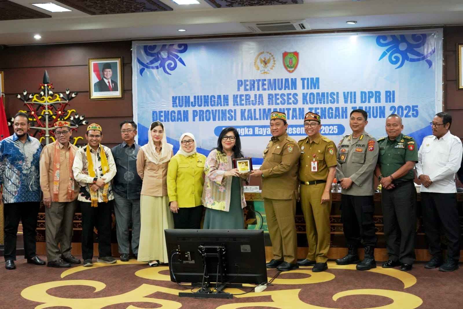 Pemprov Kalteng Terima Kunker Reses Komisi VII DPR RI 2025, Optimalkan Potensi Daerah
