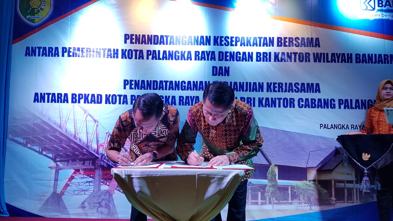 BRI Janjikan CSR Kepada Pemko Palangka Raya