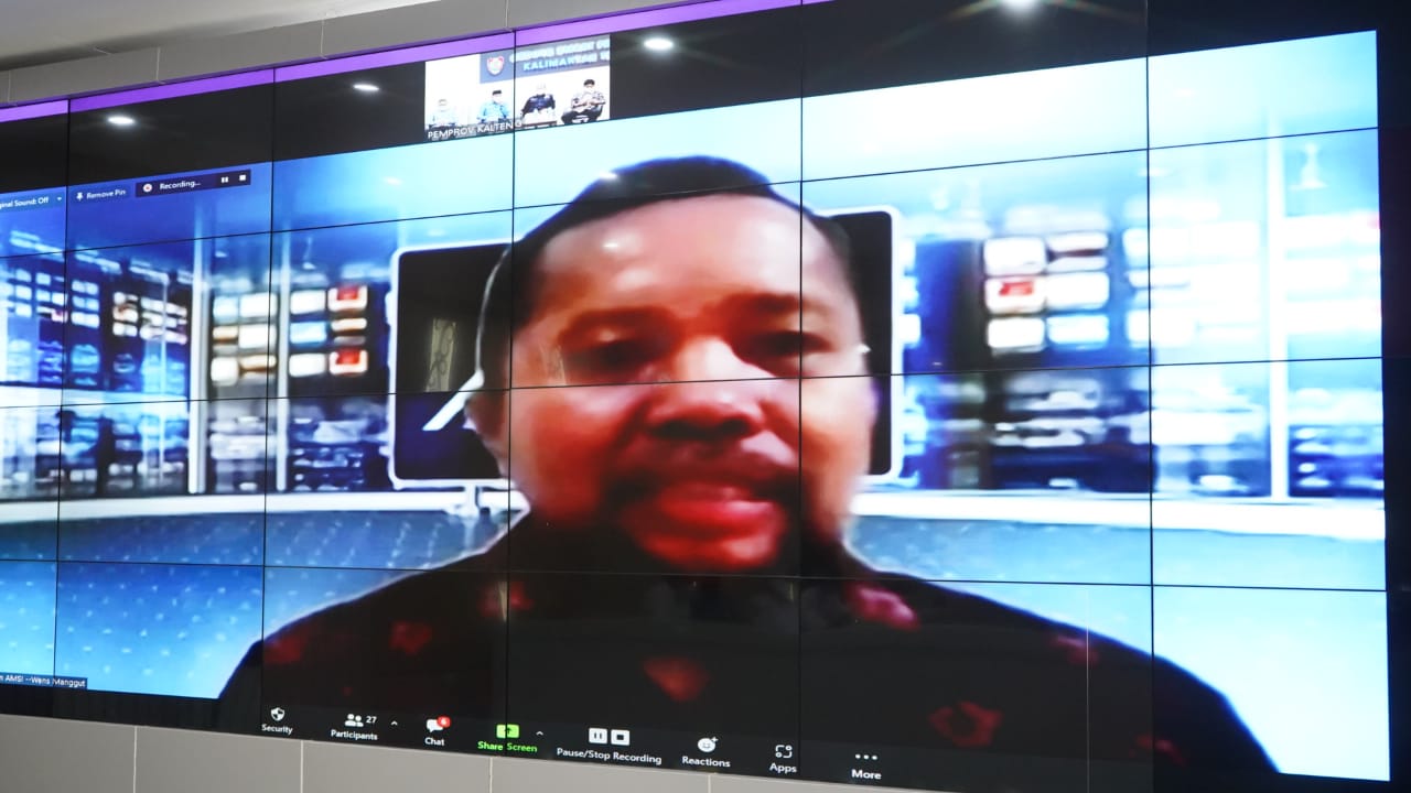 Sahli Ekobang Hadiri Deklarasi Dan Konferensi Asosiasi Media Siber Indonesia (AMSI) Kalimantan Tengah