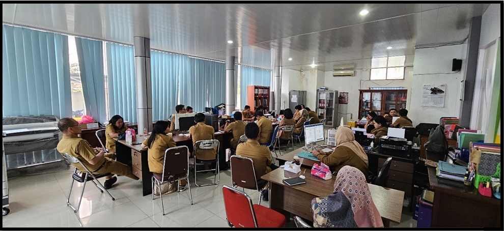 DPMPTSP Gelar Rapat Evaluasi Kinerja PTSP Triwulan IV Bersama PD Teknis Se-Kalimantan Tengah
