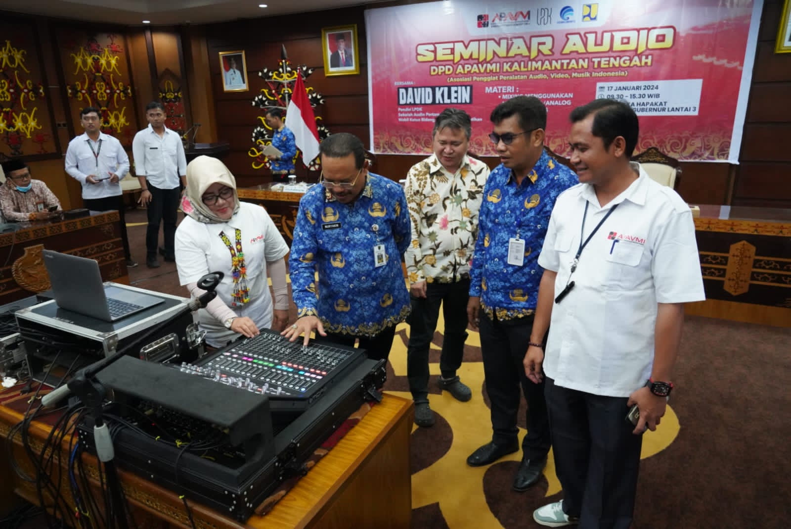 Sekda Nuryakin Harapkan Peningkatan Kemampuan Operator Pengelola Audio Video System pada Acara Kedinasan