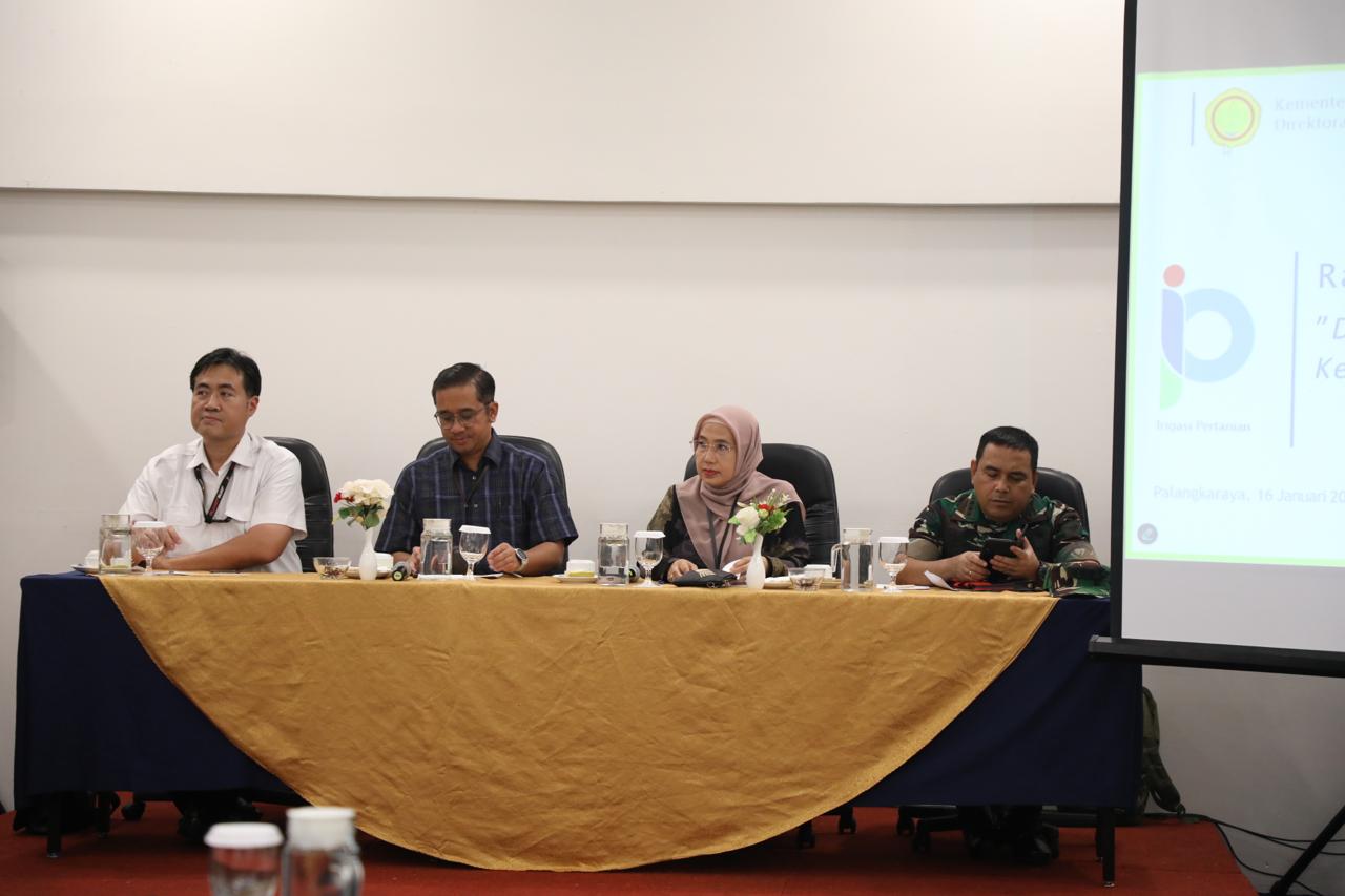 Dinas TPHP Prov.  Kalteng Gelar Rapat Koordinasi Fasilitas Irigasi untuk Dukung Oplah dan Pompanisasi  