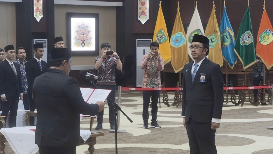 Hadiri Pelantikan Kepala BPKP Prov. Kalteng, Kepala BPSDM Harapkan Kerja Sama Terus Ditingkatkan