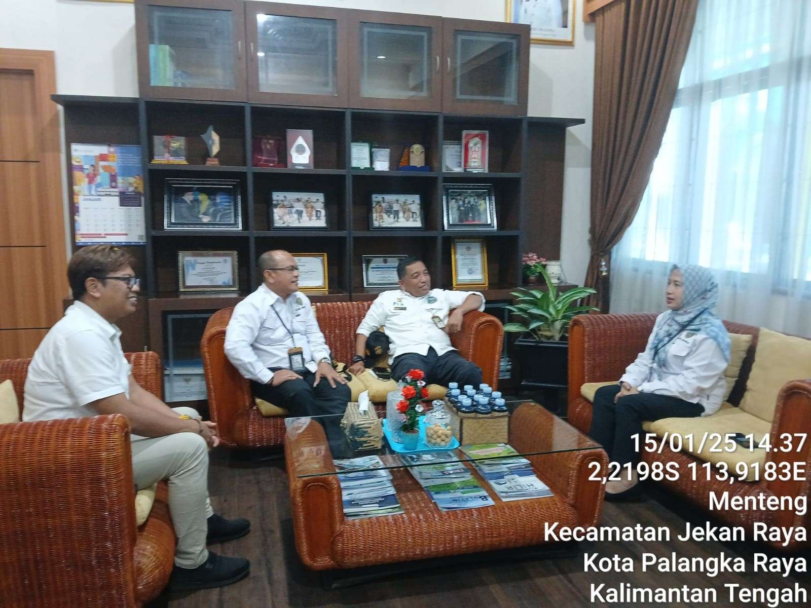 Kadis TPHP Kalteng Terima Kunjungan Kepala Balai Veteriner Banjarbaru, Bahas Pengembangan Sapi Perah di Barito Utara dan Barito Selatan