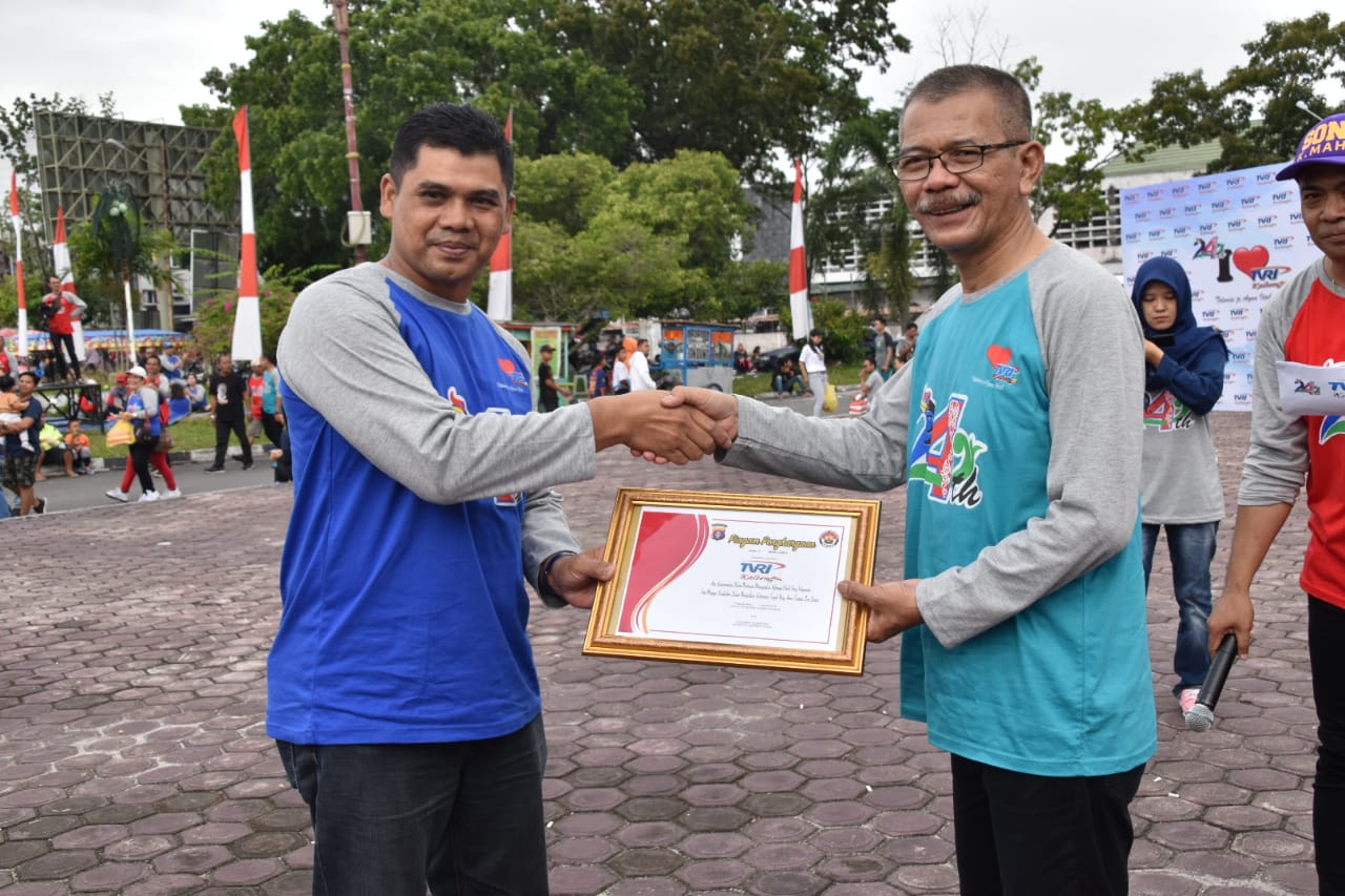 TVRI Kalteng Terima 3 Penghargaan di Acara HUT ke-24