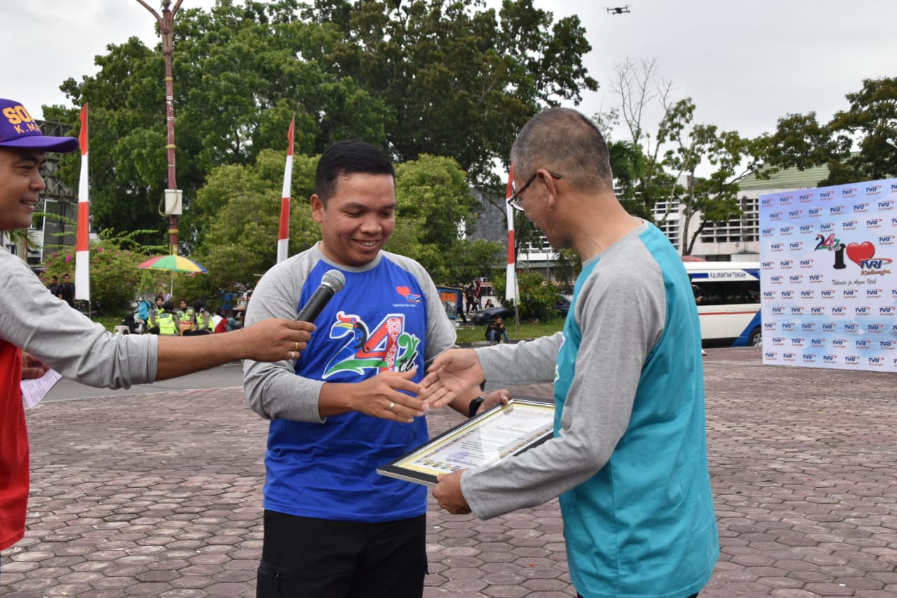 TVRI Kalteng Terima 3 Penghargaan di Acara HUT ke-24