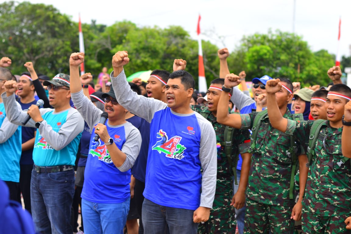 Deklarasi Ikrar Kebangsaan Dalam HUT ke-24 TVRI Kalteng