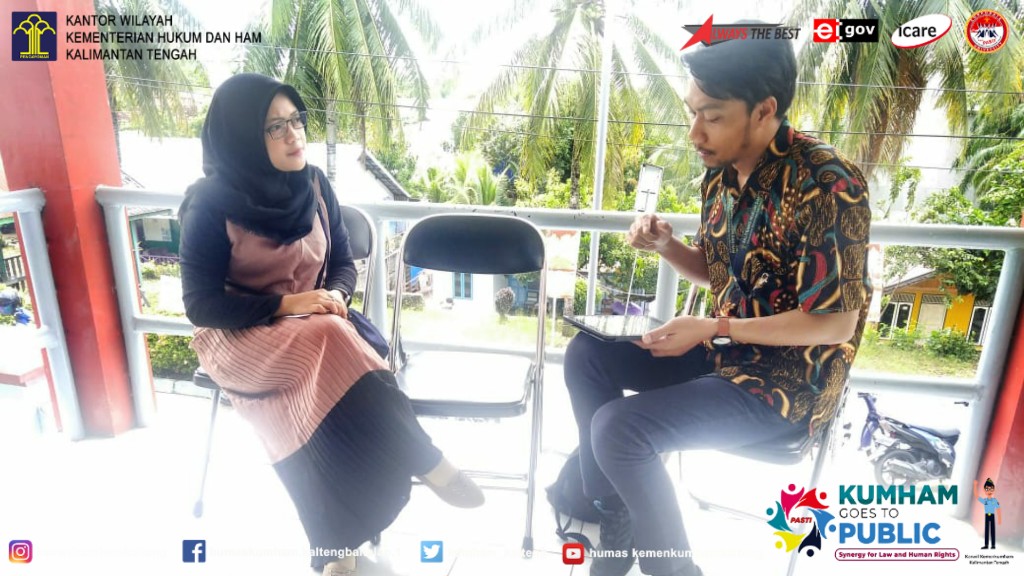 Tim Balitbangkumham Lakukan Verifikasi Hasil Survei IPK-IKM Berbasis Elektronik Di Lapas Kelas IIB Muara Teweh