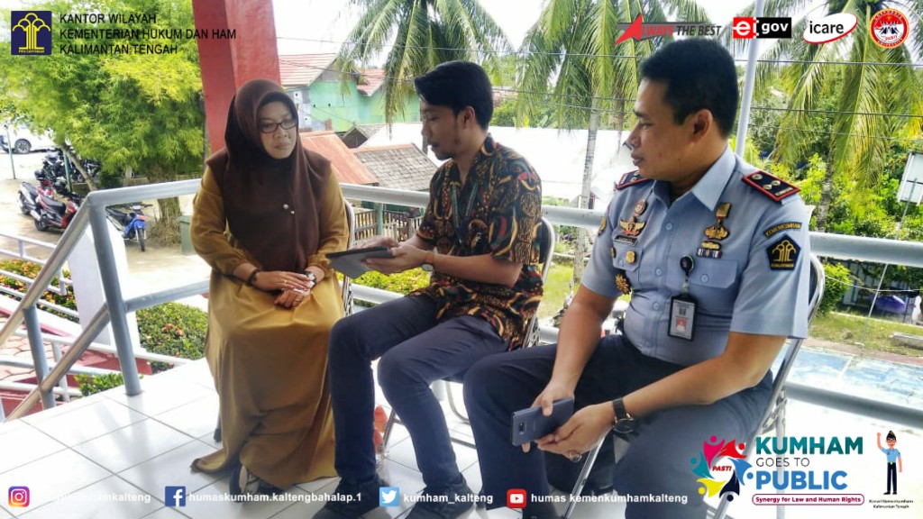 Tim Balitbangkumham Lakukan Verifikasi Hasil Survei IPK-IKM Berbasis Elektronik Di Lapas Kelas IIB Muara Teweh