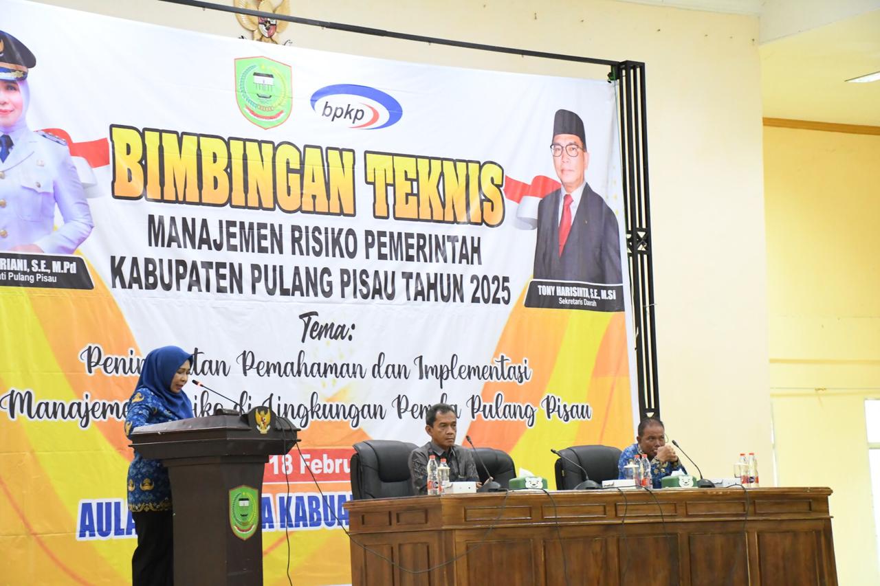 Perkuat Tata Kelola Pemerintahan, Pemkab Pulang Pisau Gelar Bimtek Manajemen Risiko