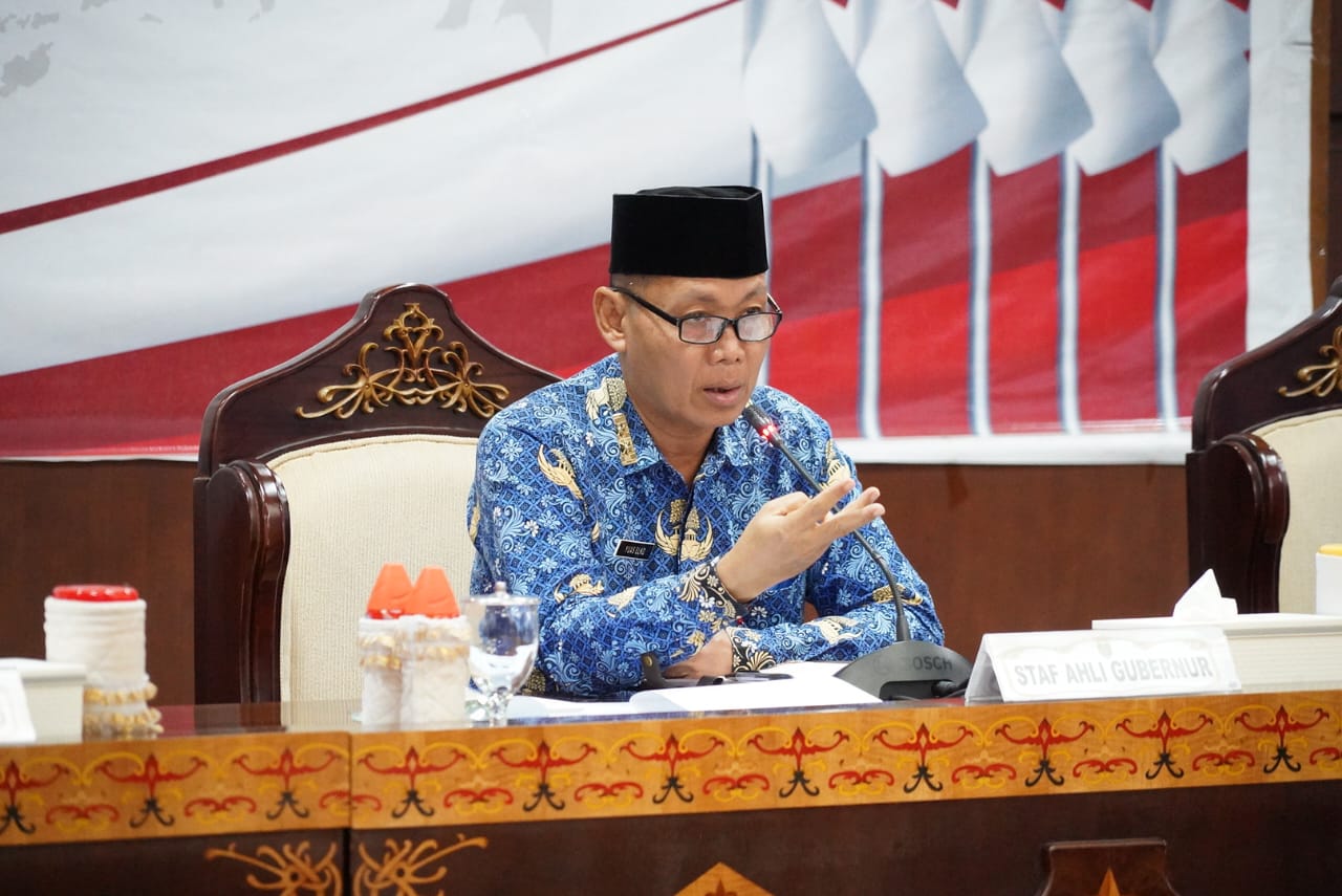 Sahli Gubernur Yuas Elko Hadiri Entry Meeting Pemeriksaan Interim LKPD Tahun Anggaran 2024