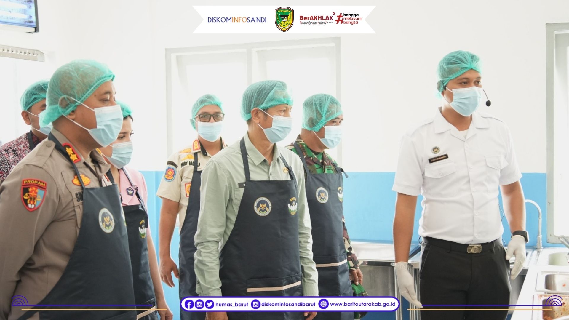 Launching Operasional SPPG I Polres, Sekda: Upaya Tingkatkan Gizi Anak