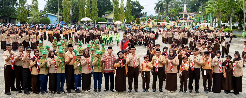 5.000 Pramuka Kapuas Akan Pecahkan Rekor MURI 