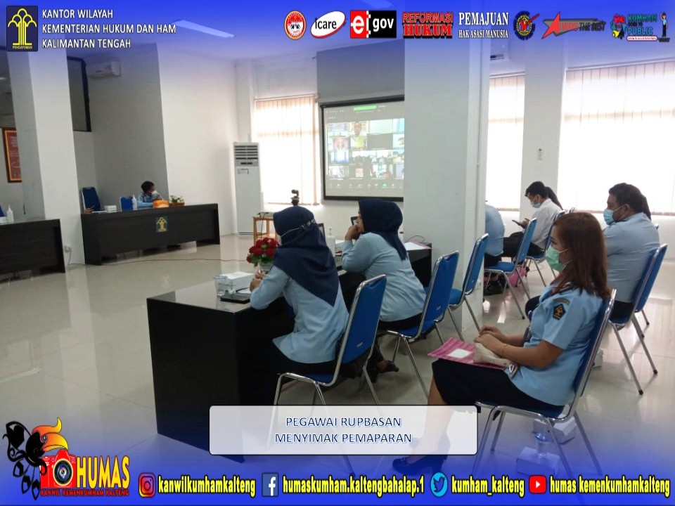 Pegawai Rupbaskara Ikuti Giat Sosialisasi SPIP