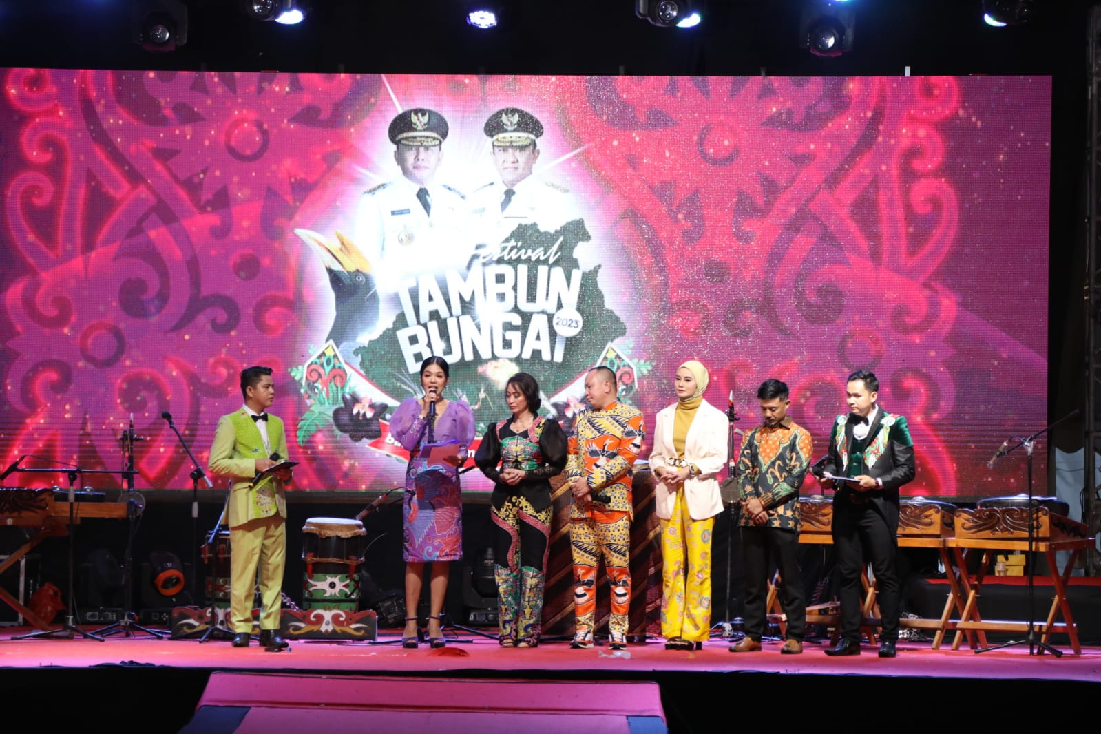Lomba Fashion Show BeBi Fest Kategori Profesional Ramaikan Rangkaian Festival Tambun Bungai 2023