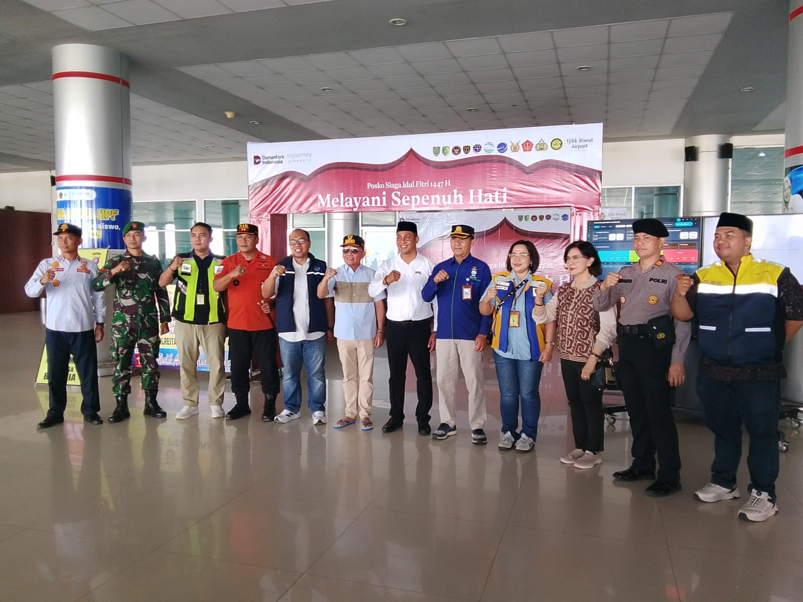 Gubernur Kalteng Tinjau Kesiapan Angkutan Lebaran di Bandara Tjilik Riwut