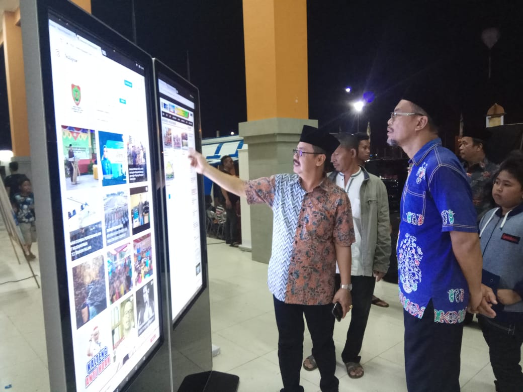 Diskominfo Prov. Kalteng Menyediakan Display dan Photobooth Pada Acara MTQ XXIX 2018
