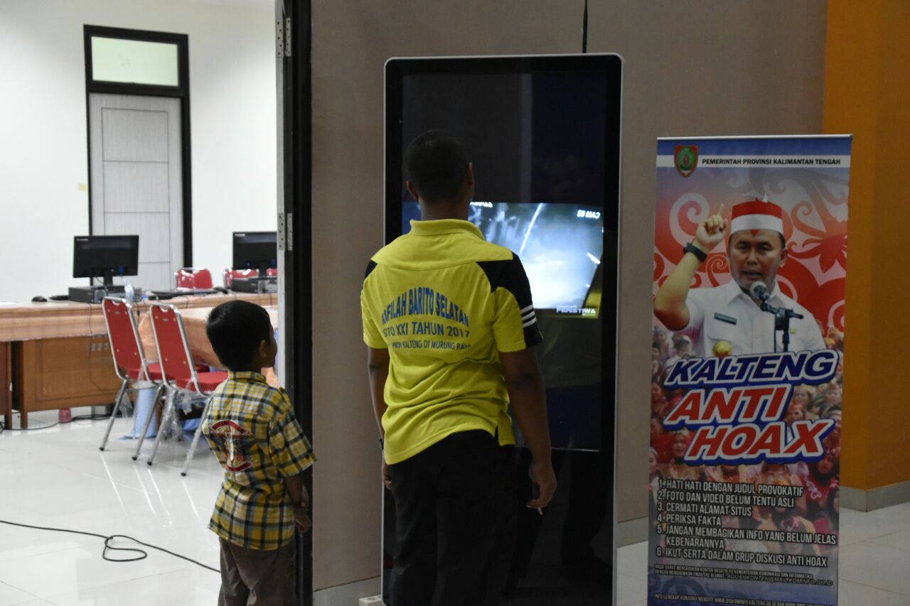 Diskominfo Prov. Kalteng Menyediakan Display dan Photobooth Pada Acara MTQ XXIX 2018