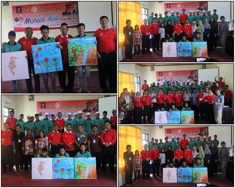 Pelaksanaan Family And Society Gathering Lpka Palangka Raya Diwarnai Isak Tangis Dan Haru Orang Tua Anak Didik