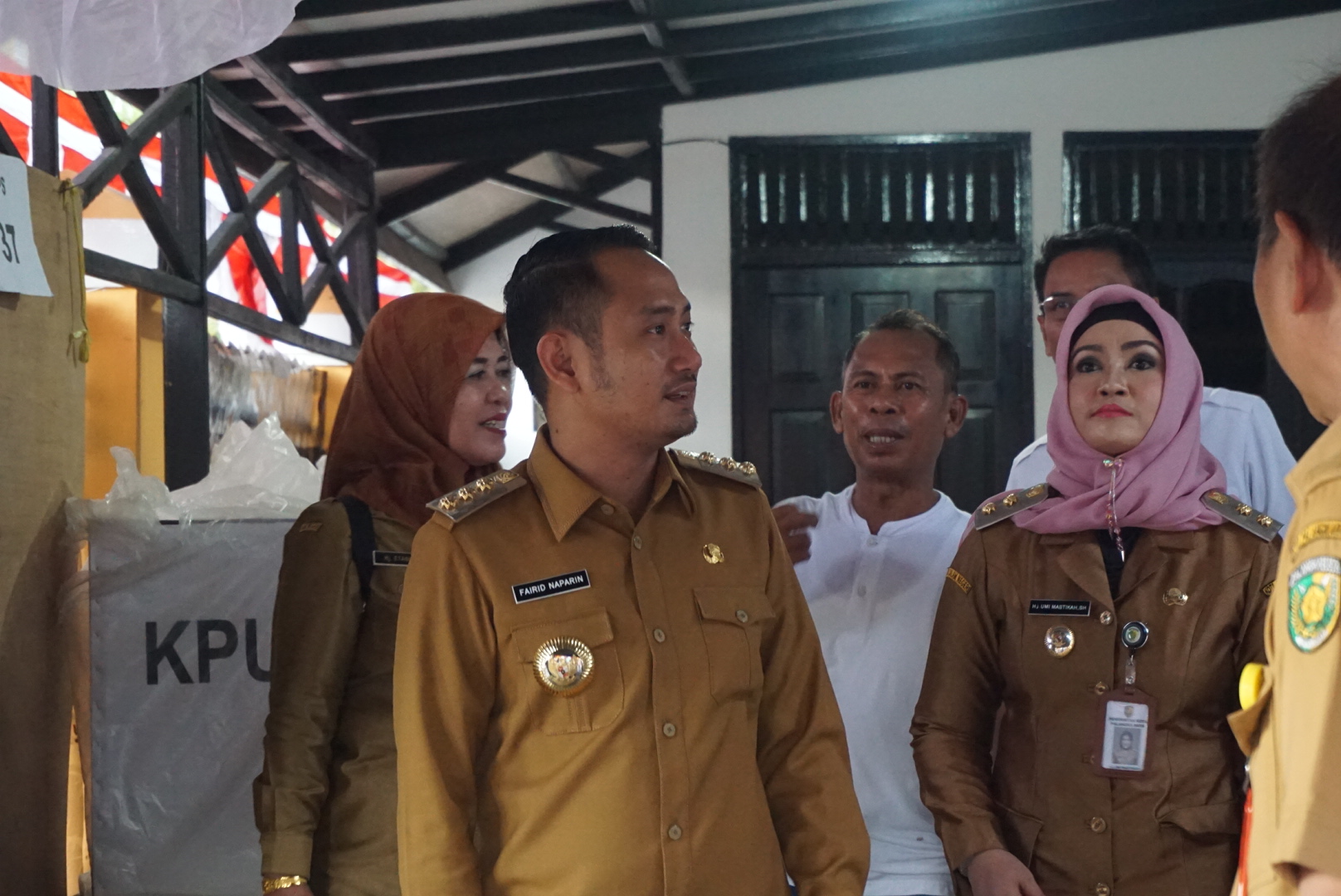 Jelang Pencoblosan, Fairid Pantau TPS