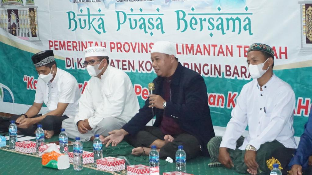 Pemprov. Kalteng Jalin Silaturahmi di Masjid Jihatul Mumin Arut Utara Kobar