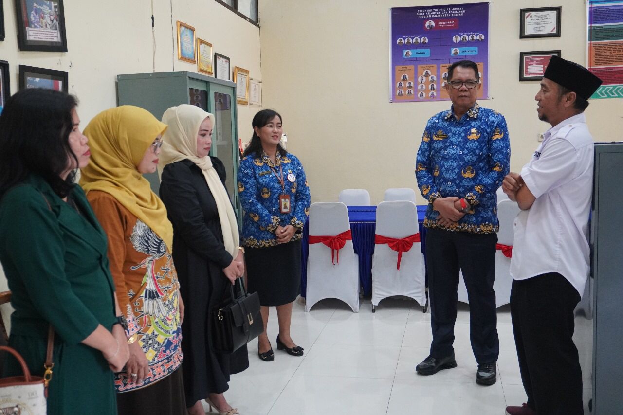 Tingkatkan Sinergisitas, Dislutkan Prov. Kalteng Terima Kunjungan KI Prov. Kalteng